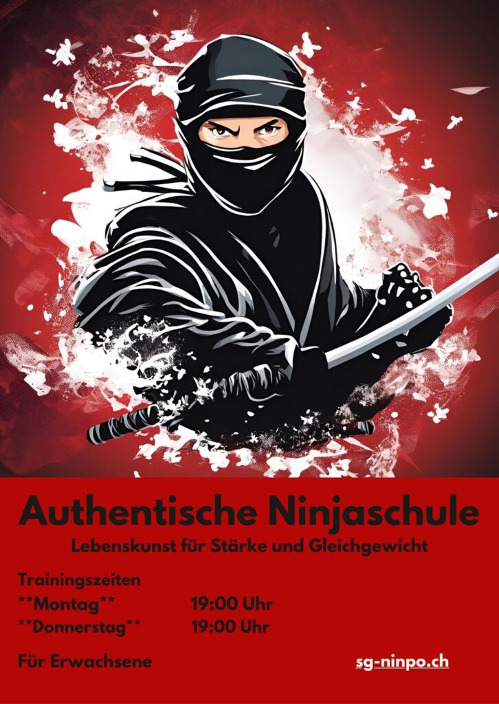 Flyera5authentischeninjaschuletrainingszeiten
